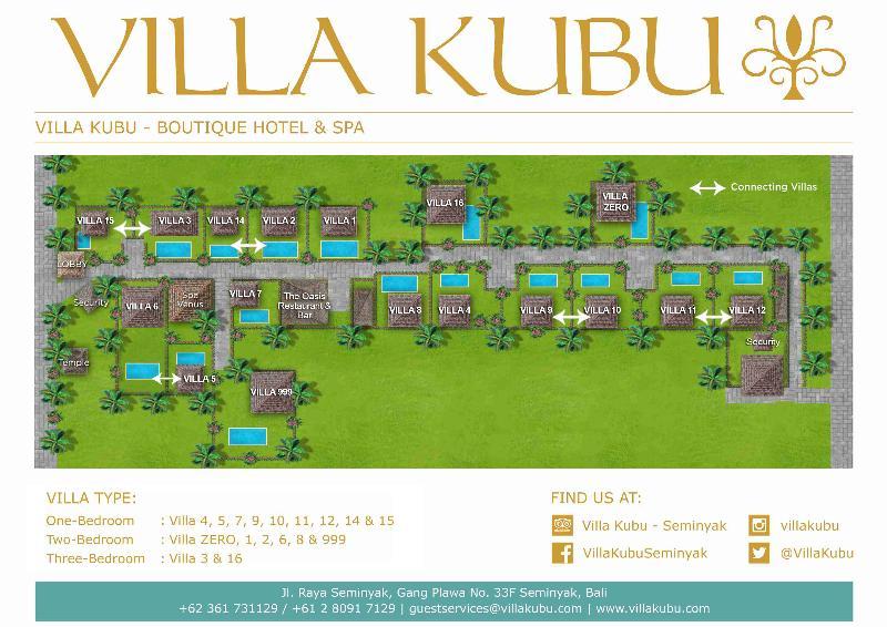 Villa Kubu Seminyak Екстер'єр фото